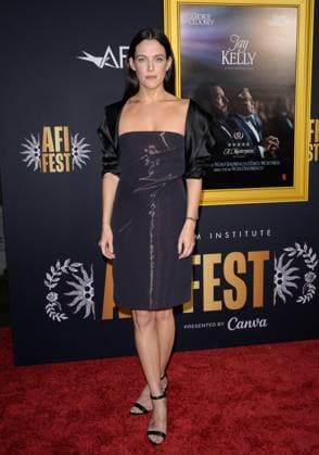 Jay Kelly Premiere - Los Angeles, USA LOS ANGELES, USA. October 23, 2025: Riley Keough at the AFI FEST premiere for Jay Kelly at the TCL Chinese Theatre. Los Angeles CA USA  Copyright: xPaulxSmith Featureflashx