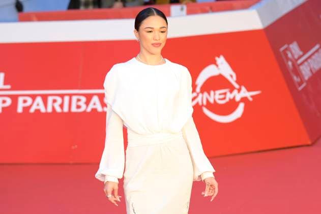Maria Esposito at the premiere of the feature film Io sono Rosa Ricci at the 20th International Film Festival of Rome Festa del Cinema di Roma 2025 at the Auditorium Parco della Musica Rome, 23 10 2025 Foto:xA.xM.xTinghinox xFuturexImagex rosa_5041