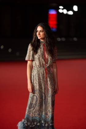 Prima Di Noi - Red Carpet - The 20th Rome Film Festival Romana Maggiora Vergano attends the Prima Di Noi red carpet during the 20th Rome Film Festival at Auditorium Parco Della Musica in Rome, Italy, on October 23, 2025. Rome Italy  Copyright: xLucaxCarlinox originalFilename: carlino-notitle251023_npkEk.jpg