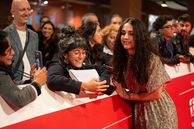 Prima Di Noi - Red Carpet - The 20th Rome Film Festival Romana Maggiora Vergano attends the Prima Di Noi red carpet during the 20th Rome Film Festival at Auditorium Parco Della Musica in Rome, Italy, on October 23, 2025. Rome Italy  Copyright: xLucaxCarlinox originalFilename: carlino-notitle251023_npqoA.jpg