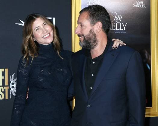 USA - 2025 AFI FEST - Jay Kelly Premiere - Los Angeles LOS ANGELES - OCT 23: Jackie Sandler, Adam Sandler at the 2025 AFI FEST - Jay Kelly Premiere at the TCL Chinese Theater IMAX on October 23, 2025 in Los Angeles, CA Los Angeles CA USA  Copyright: xKathyxHutchinsx xHutchinsxPhotox