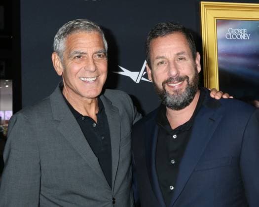 USA - 2025 AFI FEST - Jay Kelly Premiere - Los Angeles LOS ANGELES - OCT 23: George Clooney, Adam Sandler at the 2025 AFI FEST - Jay Kelly Premiere at the TCL Chinese Theater IMAX on October 23, 2025 in Los Angeles, CA Los Angeles CA USA  Copyright: xKathyxHutchinsx xHutchinsxPhotox