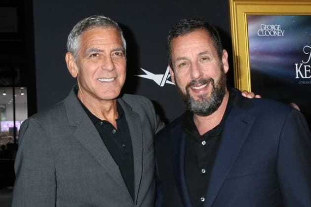 USA - 2025 AFI FEST - Jay Kelly Premiere - Los Angeles LOS ANGELES - OCT 23: George Clooney, Adam Sandler at the 2025 AFI FEST - Jay Kelly Premiere at the TCL Chinese Theater IMAX on October 23, 2025 in Los Angeles, CA Los Angeles CA USA  Copyright: xKathyxHutchinsx xHutchinsxPhotox