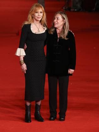 Rome Cinema Fest 2025 evening 9 - Red carpet of the film Desperately Seeking Susan Rosanna Arquette and Susan Seidelman attending the red carpet event for the film Desperately Seeking Susan at the Rome Cinema Fest 2025 evening 9. Rome, Italy, October 23, 2025. Photo by IPA ABACAPRESS.COM Rome Italy  Copyright: xIPA ABACAx