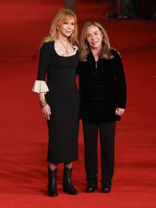 Rome Cinema Fest 2025 evening 9 - Red carpet of the film Desperately Seeking Susan Rosanna Arquette and Susan Seidelman attending the red carpet event for the film Desperately Seeking Susan at the Rome Cinema Fest 2025 evening 9. Rome, Italy, October 23, 2025. Photo by IPA ABACAPRESS.COM Rome Italy  Copyright: xIPA ABACAx