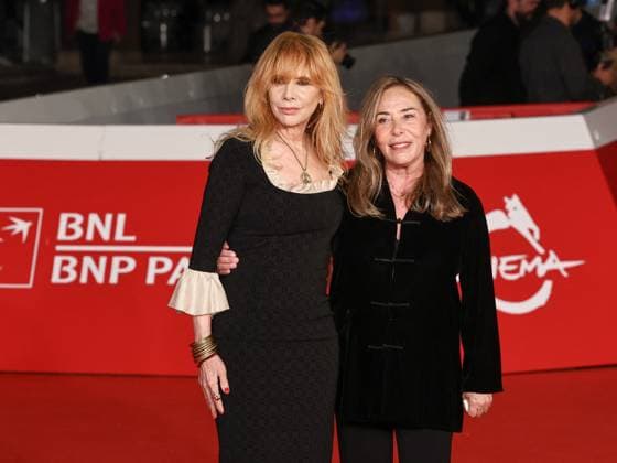 Rome Cinema Fest 2025 evening 9 - Red carpet of the film Desperately Seeking Susan Rosanna Arquette and Susan Seidelman attending the red carpet event for the film Desperately Seeking Susan at the Rome Cinema Fest 2025 evening 9. Rome, Italy, October 23, 2025. Photo by IPA ABACAPRESS.COM Rome Italy  Copyright: xIPA ABACAx