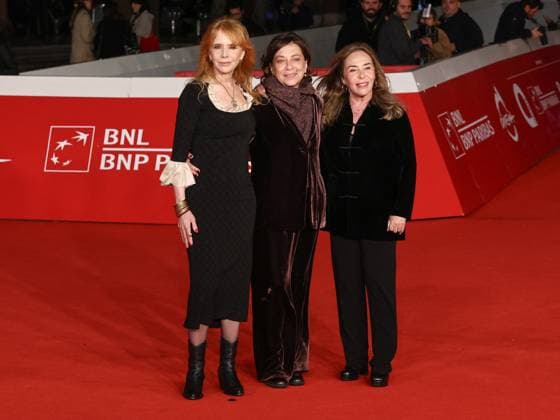 Rome Cinema Fest 2025 evening 9 - Red carpet of the film Desperately Seeking Susan Rosanna Arquette, Paola Malanga and Susan Seidelman attending the red carpet event for the film Desperately Seeking Susan at the Rome Cinema Fest 2025 evening 9. Rome, Italy, October 23, 2025. Photo by IPA ABACAPRESS.COM Rome Italy  Copyright: xIPA ABACAx