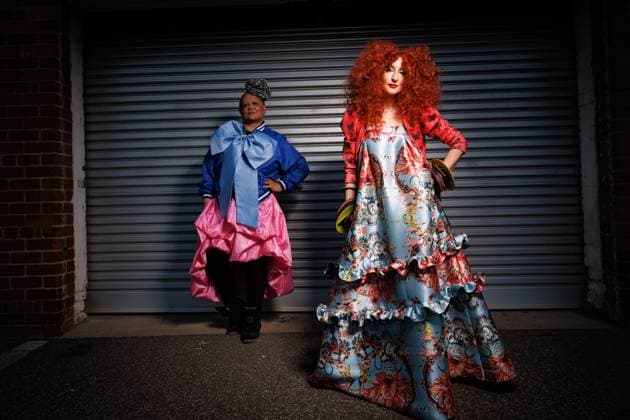 MELBOURNE FASHION WEEK 2025, Guests and arrivals ahead of Student Collections runwayMelbourne Fashion Week at Younghusband, Melbourne, Friday, October 24, 2025. ( NO ARCHIVING MELBOURNE VICTORIA AUSTRALIA  Copyright: xNADIRxKINANIx 20251024199861690502