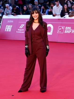 Rome: Rome Cinema Fest 2025, Evening 10 - Red Carpet for the film Dracula. Pictured: Giulia Penna Rome  - ZUMAp169 20251024_zea_p169_986 Copyright: xMarcoxProvvisionatox