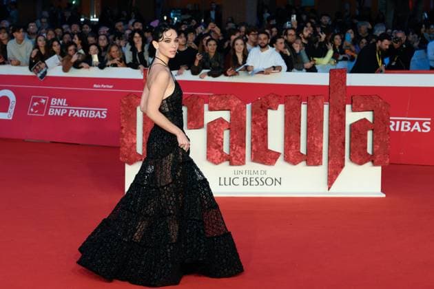 News - Festa del Cinema di Roma 2025 Matilda De Angelis attends the red carpet of the movie Dracula  during the 20th Rome Film Fest at Auditorium Parco della Musica on October 24, 2025 in Rome, Italy. Rome Auditorium Parco della Musica Italy Copyright: xFabrizioxCorradettix xLiveMediax LPN_2099038