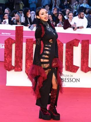 Rome: Rome Cinema Fest 2025, evening 10 - Red Carpet for the film Dracula. Pictured: Felisja Piana (fishball) Rome  - ZUMAp169 20251024_zea_p169_1155 Copyright: xMarcoxProvvisionatox