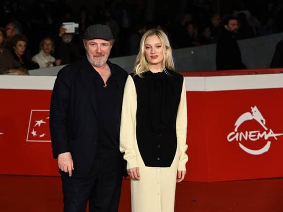 Roma Cinema Fest 2025, evening 10 - Red Carpet Deux Pianos. Pictured: Arnaud Desplechin, Nadia Tereszkiewicz  Copyright: xMarcoxProvvisionatox xipa-agency.netx xDxAvanzo Provvisionatox IPA_Agency_IPA67025797