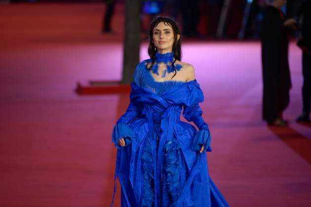 October 24, 2025, Rome, Italy: Zoe Bleu Sidel attends the red carpet of movie Dracula l amore perduto at Auditorium Parco della Musica during Rome Film fest 2025. Rome Italy - ZUMAs197 20251024_aaa_s197_166 Copyright: xMarioxCartellix