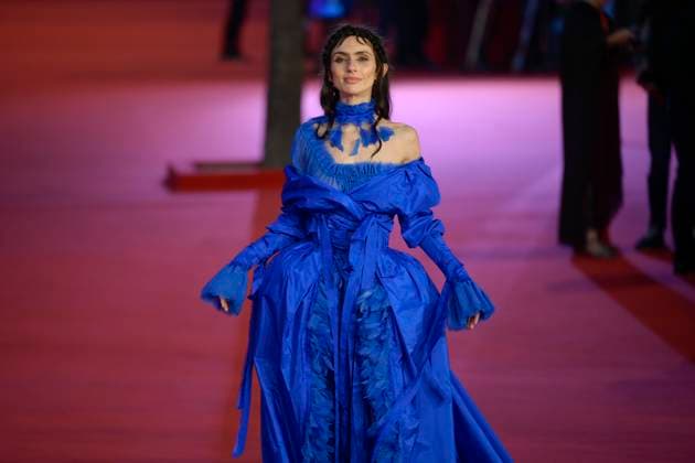 October 24, 2025, Rome, Italy: Zoe Bleu Sidel attends the red carpet of movie Dracula l amore perduto at Auditorium Parco della Musica during Rome Film fest 2025. Rome Italy - ZUMAs197 20251024_aaa_s197_196 Copyright: xMarioxCartellix