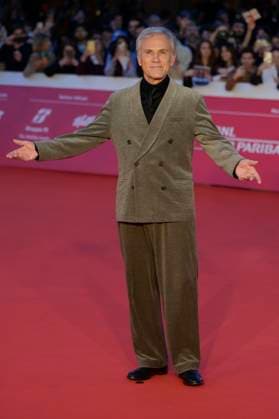October 24, 2025, Rome, Italy: Christoph Waltz attends the red carpet of movie Dracula l amore perduto at Auditorium Parco della Musica during Rome Film fest 2025. Rome Italy - ZUMAs197 20251024_aaa_s197_138 Copyright: xMarioxCartellix