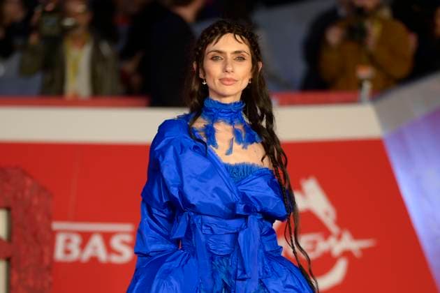 October 24, 2025, Rome, Italy: Zoe Bleu Sidel attends the red carpet of movie Dracula l amore perduto at Auditorium Parco della Musica during Rome Film fest 2025. Rome Italy - ZUMAs197 20251024_aaa_s197_168 Copyright: xMarioxCartellix