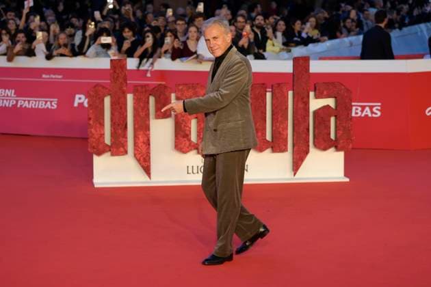 October 24, 2025, Rome, Italy: Christoph Waltz attends the red carpet of movie Dracula l amore perduto at Auditorium Parco della Musica during Rome Film fest 2025. Rome Italy - ZUMAs197 20251024_aaa_s197_143 Copyright: xMarioxCartellix