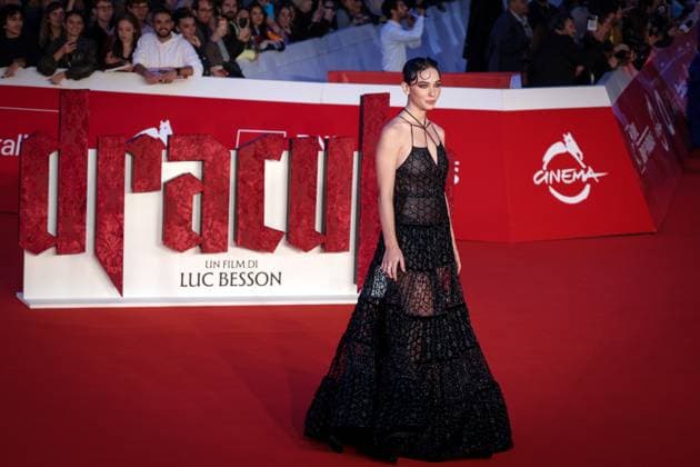 Dracula (Dracula L Amore Perduto) Red Carpet - The 20th Rome Film Festival. ROME, ITALY - OCTOBER 24, 2025: Matilda De Angelis attends the Dracula (Dracula L Amore Perduto) red carpet during the 20th Rome Film Festival at Auditorium Parco Della Musica. Rome RM Italy Copyright: xGennaroxLeonardix