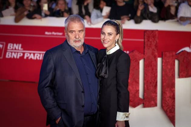 Dracula (Dracula L Amore Perduto) Red Carpet - The 20th Rome Film Festival. ROME, ITALY - OCTOBER 24, 2025: Luc Besson attends the Dracula (Dracula L Amore Perduto) red carpet during the 20th Rome Film Festival at Auditorium Parco Della Musica. Rome RM Italy Copyright: xGennaroxLeonardix
