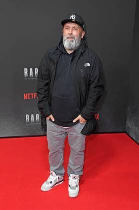 Niko Backspin at the premiere of the Netflix documentary highlight BABO DIE HAFTBEFEHL STORY at the Astor Film Lounge in Berlin on 24 10 2025