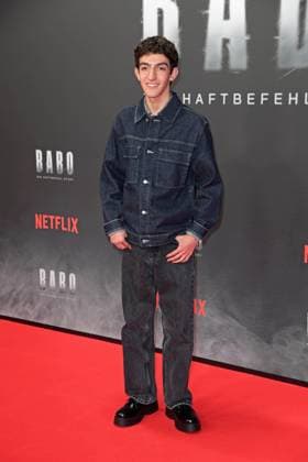 Deyar Alkalash at the premiere of the Netflix documentary highlight BABO DIE HAFTBEFEHL STORY at the Astor Film Lounge in Berlin on 24 10 2025
