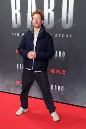 Louis Klamroth at the premiere of the Netflix documentary highlight BABO DIE HAFTBEFEHL STORY at the Astor Film Lounge in Berlin on 24 10 2025