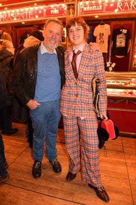 Hansi Kraus with daughter Roncalli Premiere ARTistART Werksviertel at Ostbahnhof Munich October 24, 2025