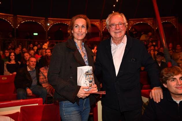 Friedrich von Thun with Gloria von Thun Roncalli Premiere ARTistART Werksviertel am Ostbahnhof Munich October 24, 2025