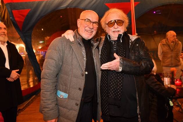 Otto Retzer and Bernhard Paul Roncalli Premiere ARTistART Werksviertel am Ostbahnhof Munich October 24, 2025