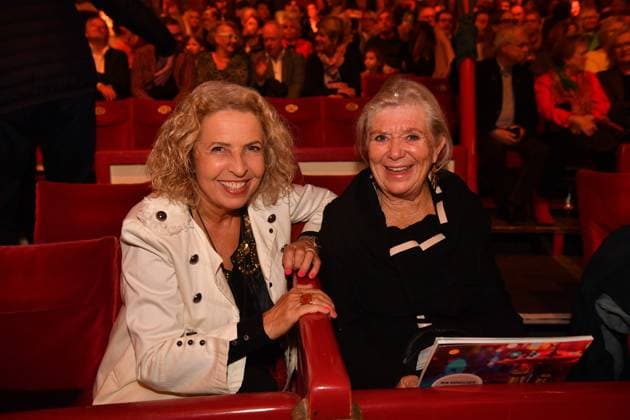 Michaela May and Jutta Speidel Roncalli Premiere ARTistART Werksviertel am Ostbahnhof Munich October 24, 2025