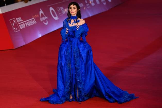 The 20th Rome Film Festival Zoe Bleu Sidel attends the DRACULA (DRACULA - L AMORE PERDUTO) red carpet during the 20th Rome Film Festival at Auditorium Parco Della Musica in Rome, Italy, on October 24, 2025. Rome Italy Italy  Copyright: xDomenicoxCippitellix originalFilename: cippitelli-draculad251024_npCaG.jpg