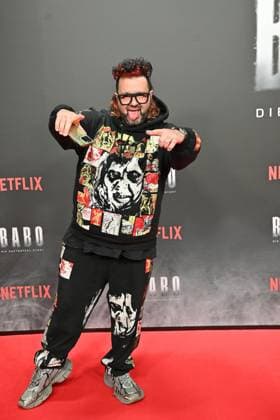 Oliver Polak at the Babo Die Haftbefehl Story Netflix documentary premiere on 24 10 2025 at the Astor Film Lounge in Berlin Babo Netflix Premiere in Berlin