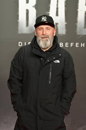 Niko Backspin at the Babo The Haftbefehl Story Netflix documentary premiere on 24 10 2025 at the Astor Film Lounge in Berlin Babo Netflix Premiere in Berlin