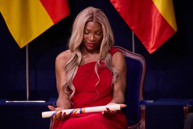 October 24, 2025, Oviedo, Oviedo, Spain: SERENA WILLIAMS attends the Princesa de Asturias Awards 2025 ceremony Oviedo Spain - ZUMAc260 20251024_zep_c260_077 Copyright: xMikexChicorrox