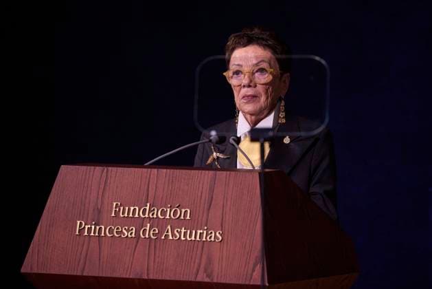 October 24, 2025, Oviedo, Oviedo, Spain: GRACIELA ITUBIRDE attends the Princesa de Asturias Awards 2025 ceremony Oviedo Spain - ZUMAc260 20251024_zep_c260_081 Copyright: xMikexChicorrox