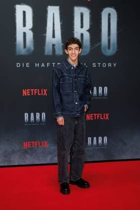 Premiere - BABO - Die Haftbefehl Story - Deyar Alkalash bei der Premiere desr Netflix Doku BABO - Die Haftbefehl Story im Astor Film Lounge am 22.10.2025 in Berlin. Copyright: xEventpressxKochanx