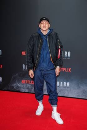 Premiere - BABO - Die Haftbefehl Story - Leonard Kunz bei der Premiere desr Netflix Doku BABO - Die Haftbefehl Story im Astor Film Lounge am 22.10.2025 in Berlin. Copyright: xEventpressxKochanx