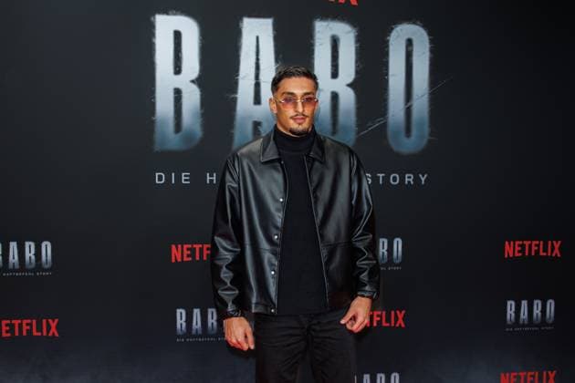 Premiere - BABO - Die Haftbefehl Story - Premiere desr Netflix Doku BABO - Die Haftbefehl Story im Astor Film Lounge am 22.10.2025 in Berlin. Copyright: xEventpressxKochanx