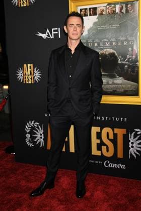 LOS ANGELES, CA - OCTOBER 24: Colin Hanks at the AFI Fest 2025 Premiere of Nuremberg at TCL Chinese Theatre on October 24, 2025 in Los Angeles, California. Copyright: xJeffreyxMayerx