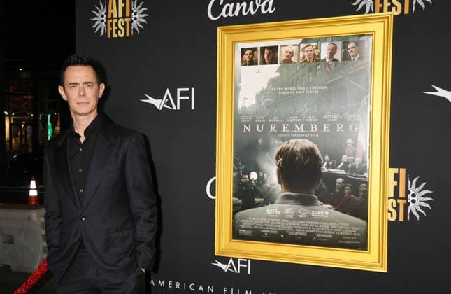 LOS ANGELES, CA - OCTOBER 24: Colin Hanks at the AFI Fest 2025 Premiere of Nuremberg at TCL Chinese Theatre on October 24, 2025 in Los Angeles, California. Copyright: xJeffreyxMayerx