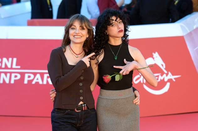 Dolores Fonzi and Camila Plaate at the premiere of the feature film BelÃ n at the 20th International Film Festival of Rome Festa del Cinema di Roma 2025 at the Auditorium Parco della Musica Rome, 24 10 2025 Foto:xA.xM.xTinghinox xFuturexImagex belen_5010