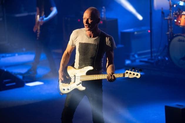 Entertainment Themen der Woche KW43 Sting Performs at Kentish Town Forum, London, UK English singer-songwriter and bass player Sting (born Gordon Sumner) performs at Kentish Town Forum, London, England, UK on Friday 24 October 2025 as part of his STING 3.0 World Tour., Credit:Justin Ng Avalon UK, England, London, Kentish Town Forum  Copyright: xJustinxNgx xAvalonx 1047922360