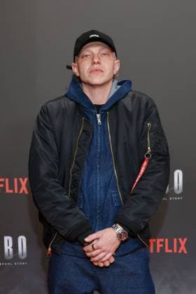 24 10 2025, Leonard Kunz at the Netflix premiere of Babo Ð The Arrest Warrant Story, Astor Film Lounge, Berlin, Berlin
