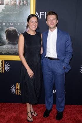 Nuremberg Premiere - Los Angeles, USA LOS ANGELES, USA. October 24, 2025: Annie Saperstein & Brett Keating at the AFI FEST premiere for Nuremberg at the TCL Chinese Theatre. Los Angeles CA USA  Copyright: xPaulxSmith Featureflashx