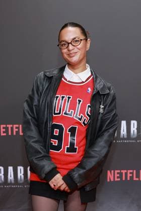 24 10 2025, Taneshia Abt for the Netflix premiere of Babo Ð The Arrest Warrant Story, Astor Film Lounge, Berlin, Berlin