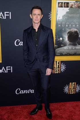 Nuremberg Premiere - Los Angeles, USA LOS ANGELES, USA. October 24, 2025: Colin Hanks at the AFI FEST premiere for Nuremberg at the TCL Chinese Theatre. Los Angeles CA USA  Copyright: xPaulxSmith Featureflashx