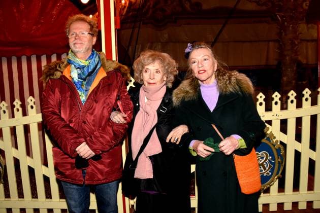 Andreas Neubauer son Ilse Neubauer actress Veronika von Quast actress Muenchen 2410 2025 Werksviertel Muenchen Circus Roncalli premiere Art is Art photo Muenchen