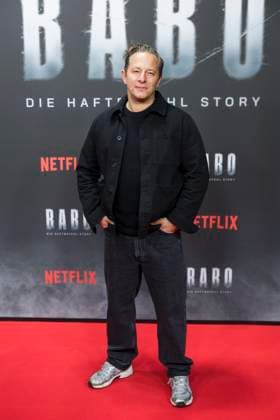 Babo, premiere at the Astor Film Lounge, Berlin, 24 10 2025 Trystan Pütter at the premiere of the Netflix film Babo at the Astor Film Lounge Berlin on 24 10 2025 Berlin Astor Film Lounge Copyright: xBenxKriemannx
