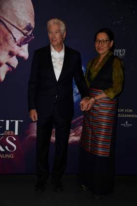 Richard Gere at a special screening of the film WEISHEIT DES GLÜCKS, of which he is executive producer, at the cinema in the Kulturbrauerei in Berlin on 24 10 2025