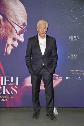 Richard Gere at a special screening of the film WEISHEIT DES GLÜCKS, of which he is executive producer, at the cinema in the Kulturbrauerei in Berlin on 24 10 2025